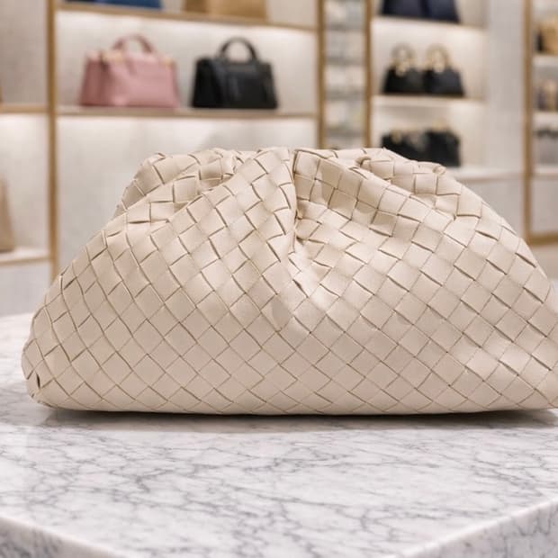 [S급] 보테가베네타 인트레치아토 만두 클러치 판매합니다!!!