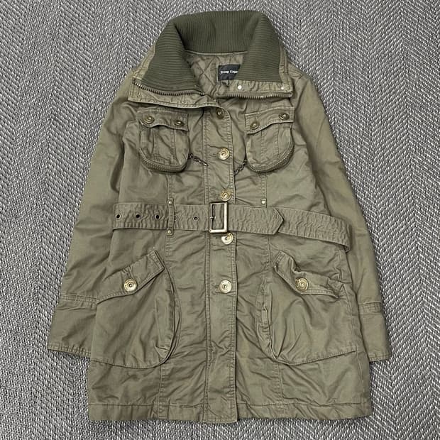 y2k 하이넥 펑크 자켓 v0190