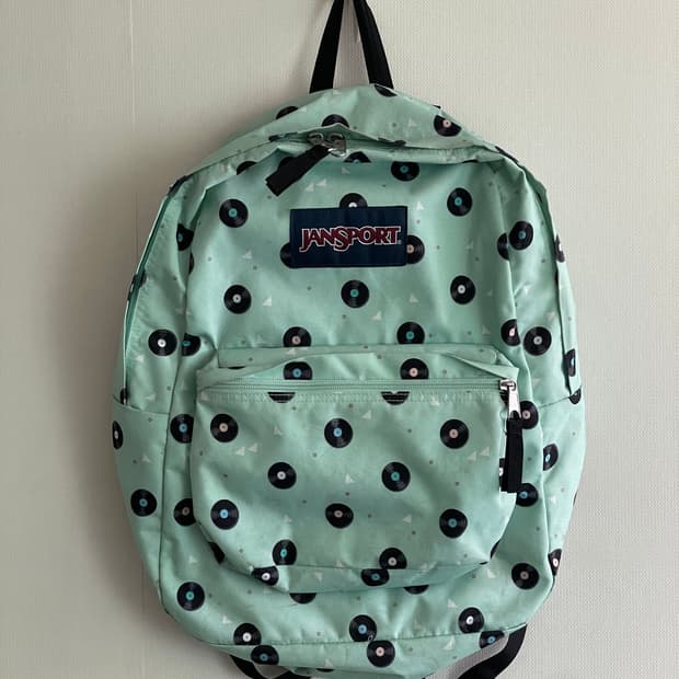 JanSport Vinyl Pattern Backpack