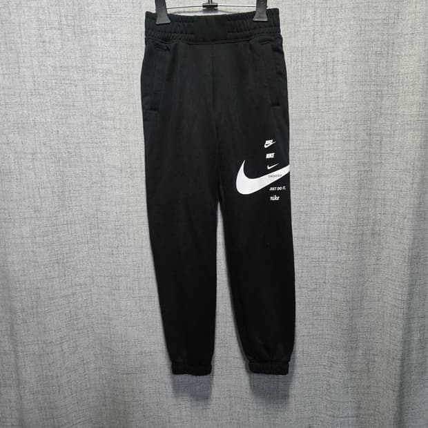 나이키 스우시 기모 트레이닝 조거팬츠 