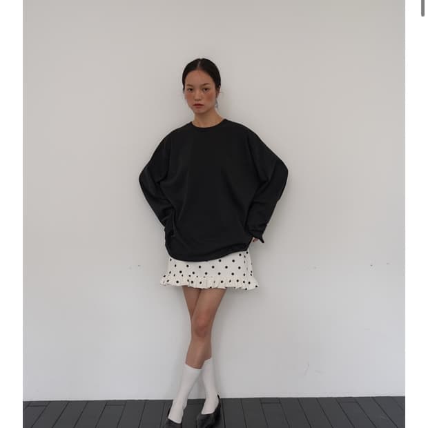 Oursaalty Cosmos mini skirt/dot 