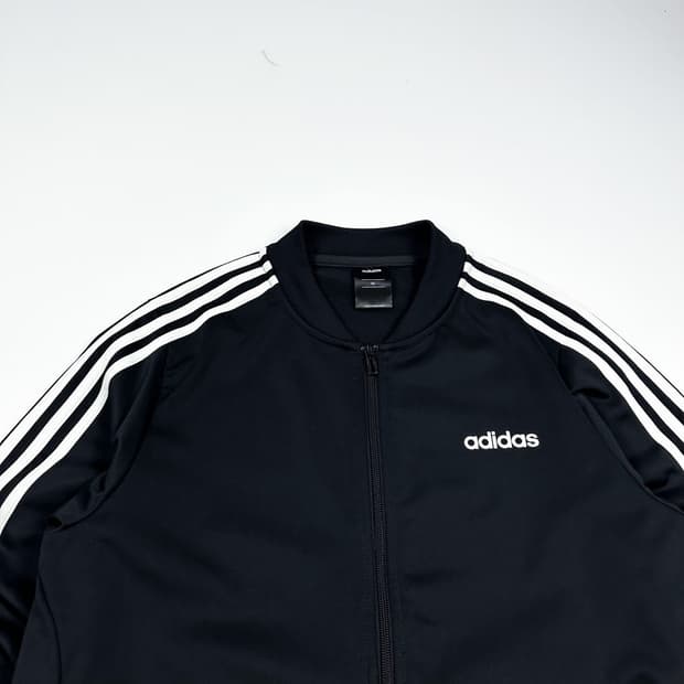 아디다스 오리지널 차이나 카라 블랙 트랙탑 져지 (XL)