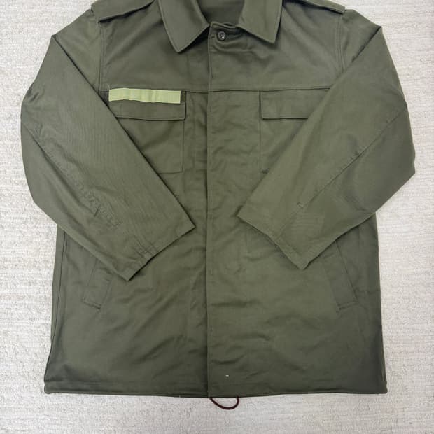 Vintage 90s 유럽 군용 필드 자켓 (밀리터리 오리지널)