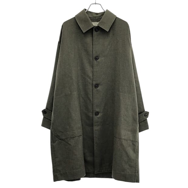 마카웨어  2/48 wool soft serge 코트