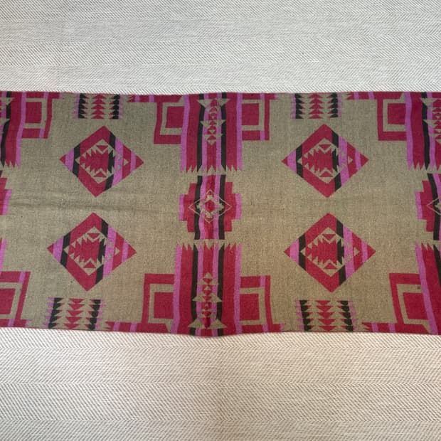 빈티지 나바호 블랭킷 러그 패브릭 