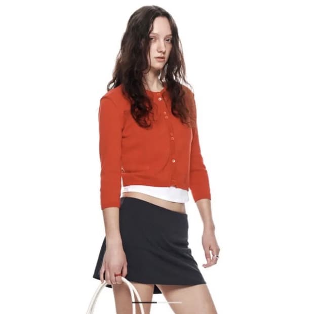 마뗑킴 matin kim 레드 가디건