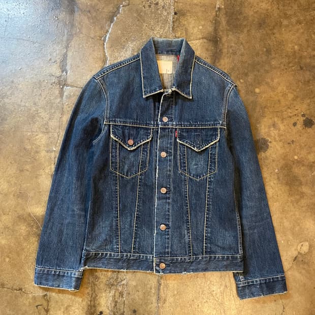 리바이스 redloop 데님 트러커 자켓