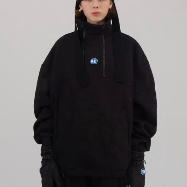 아더에러 플리스 아노락 A1 새상품 후리스