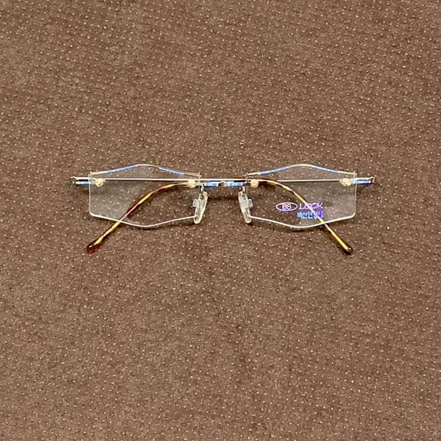 백산 90’s 아카이브 림리스 무테안경