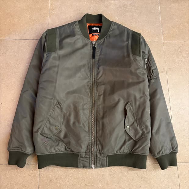 스투시 봄버 자켓