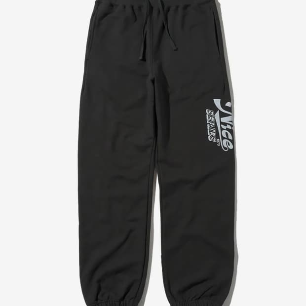 디스커스애슬래틱 X 나이스웨더 콜라보 스웻팬츠 블랙 L size 새상품