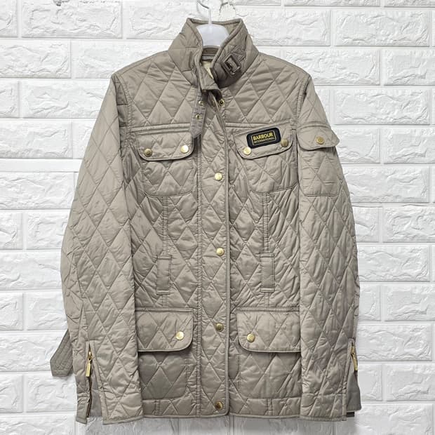택포) 바버 인터내셔널 누빔 퀼팅 자켓 M