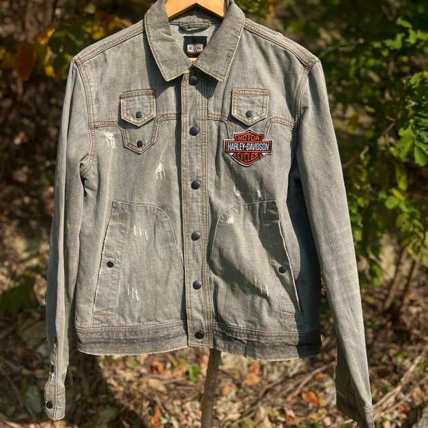 BC ETHIC  모터사이클 데님 자켓 