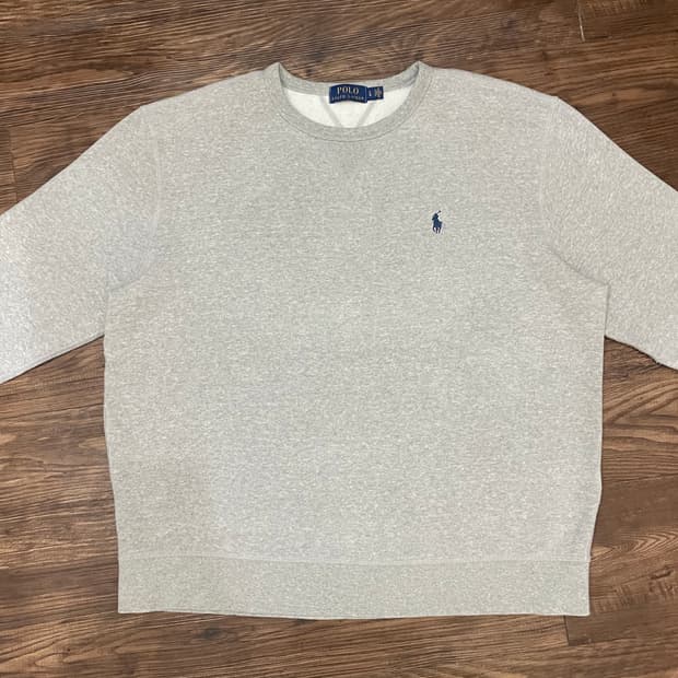 폴로 랄프로렌 그레이 스웻셔츠 맨투맨