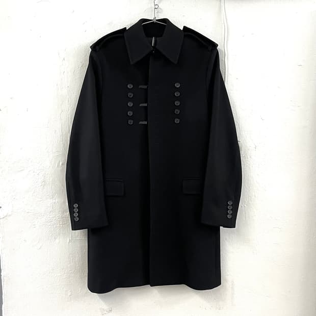 디올 옴므 06FW 에디 슬리먼 나폴레옹 밀리터리 코트