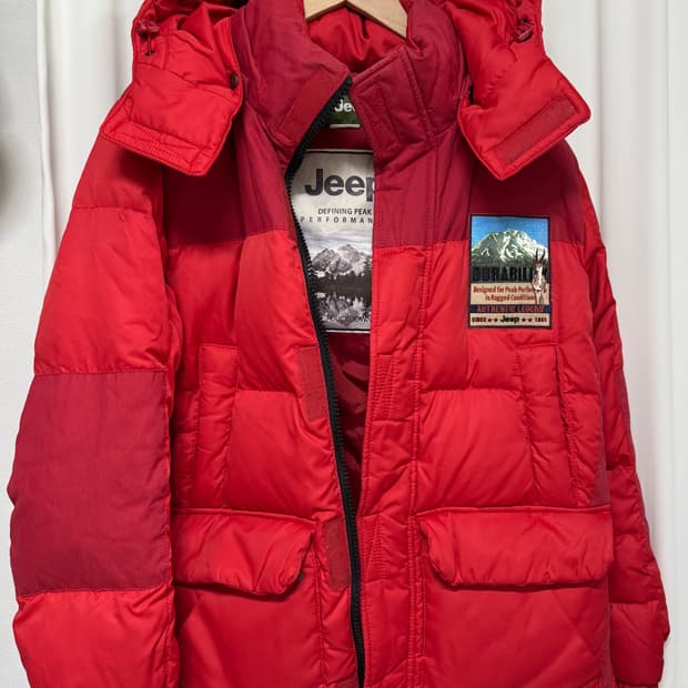 Jeep 덕다운 패딩