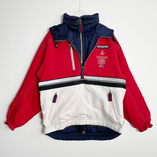 B1 데상트 빈티지 클럽 액티브 스노우 기어 자켓 M사이즈