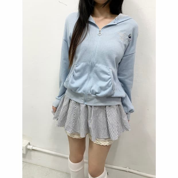 [COCO ANGEL] 구름맛 ☁ 코코엔젤 리본 조지후쿠 후드집업