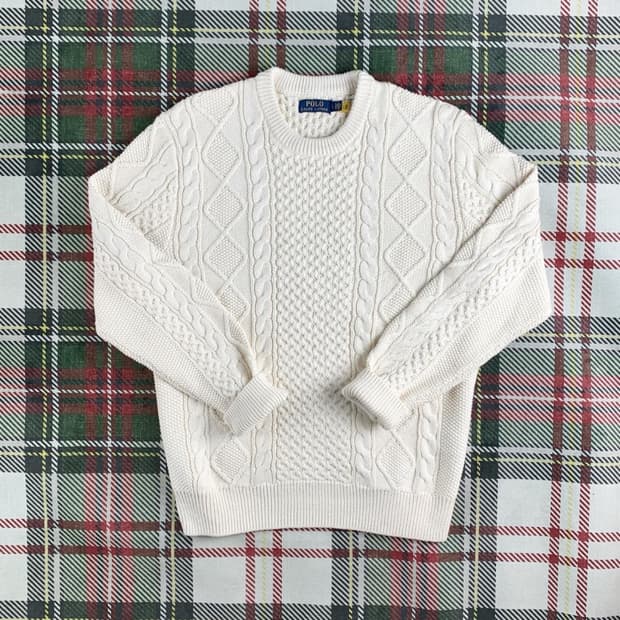 폴로 랄프로렌 21Winter 아란패턴 니트/스웨터