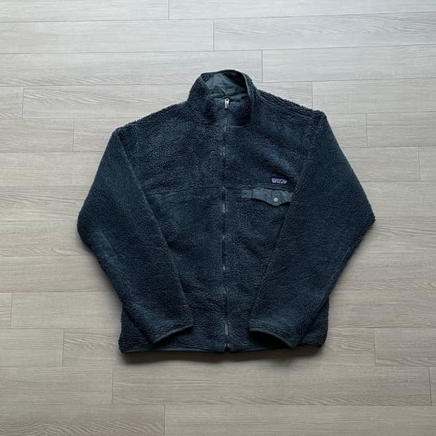 파타고니아 글리세이드 블랙 자켓 딥파일