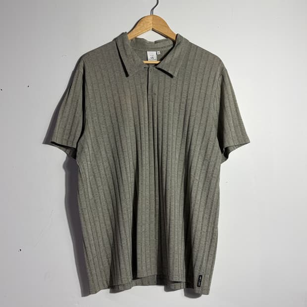 아르마니익스체인지 골지 반팔 카라티 (무료배송)