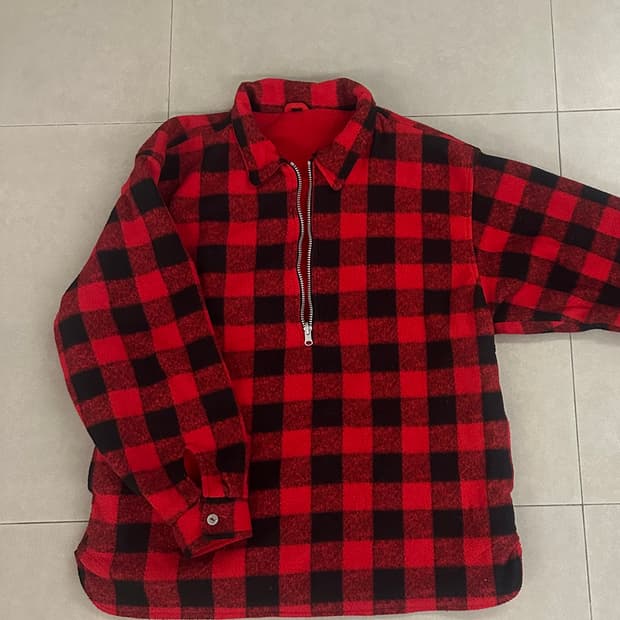 90’s 빈티지 Marlboro 리버서블 플리스 L