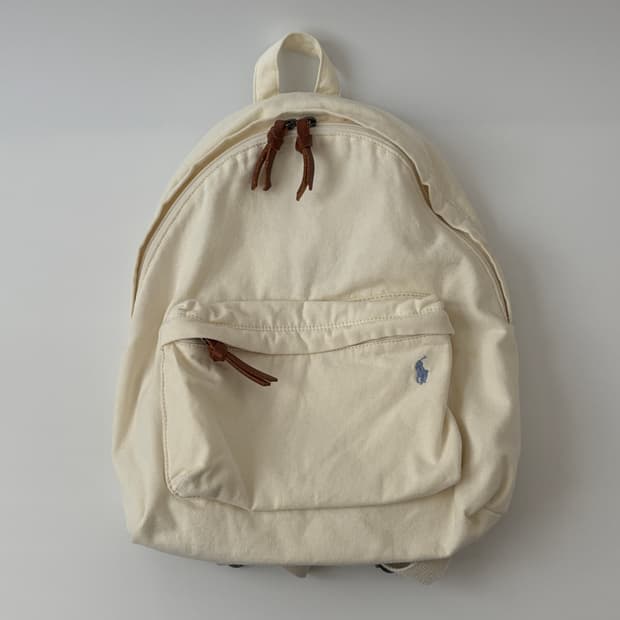 cotton classic daypack (ivory)