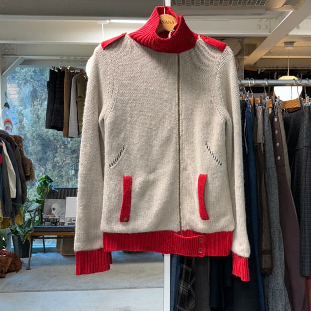 쟈딕앤볼테르 알파카 니트 자켓