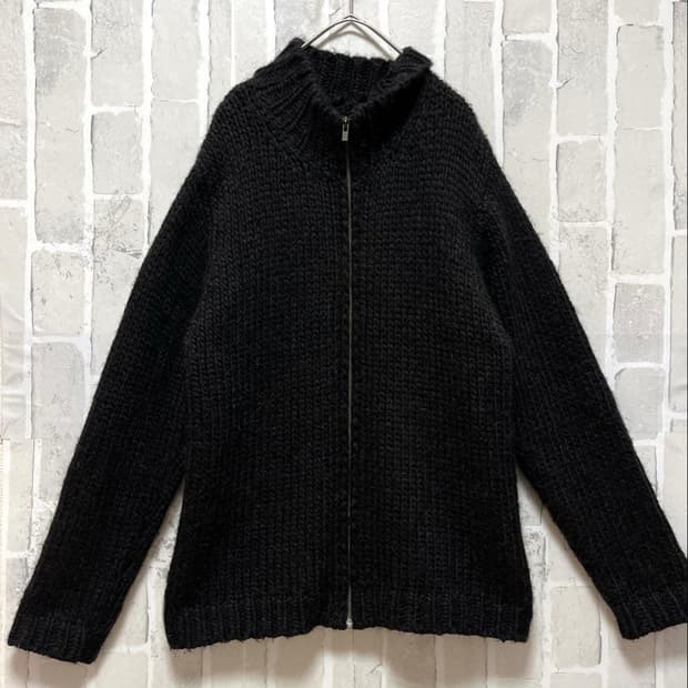 캘빈클라인 풀 집 니트