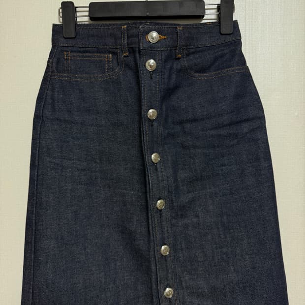 A.P.C. 데님 스커트 34 