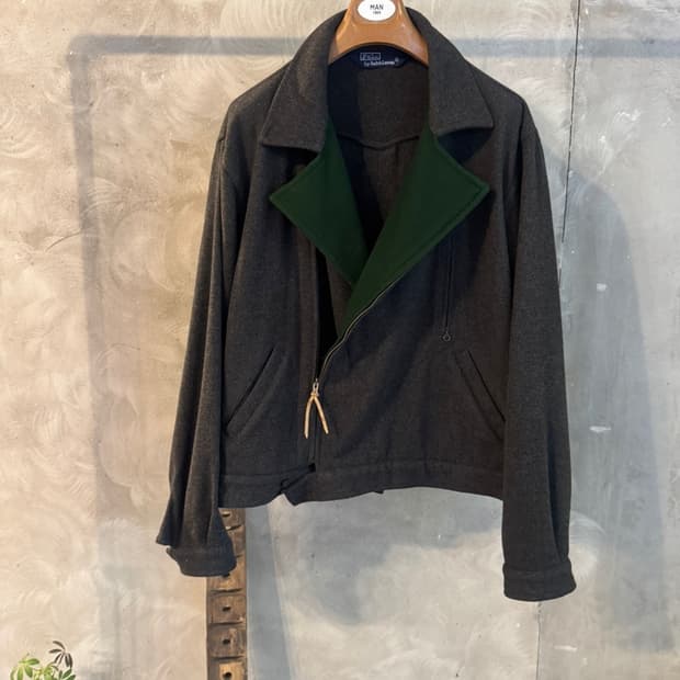 폴로 랄프로렌 펠트울 라이더 자켓 100