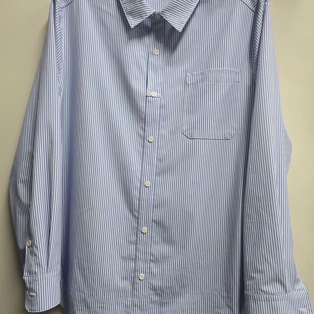 빅사이즈)코모도 스트라이프 셔츠 115