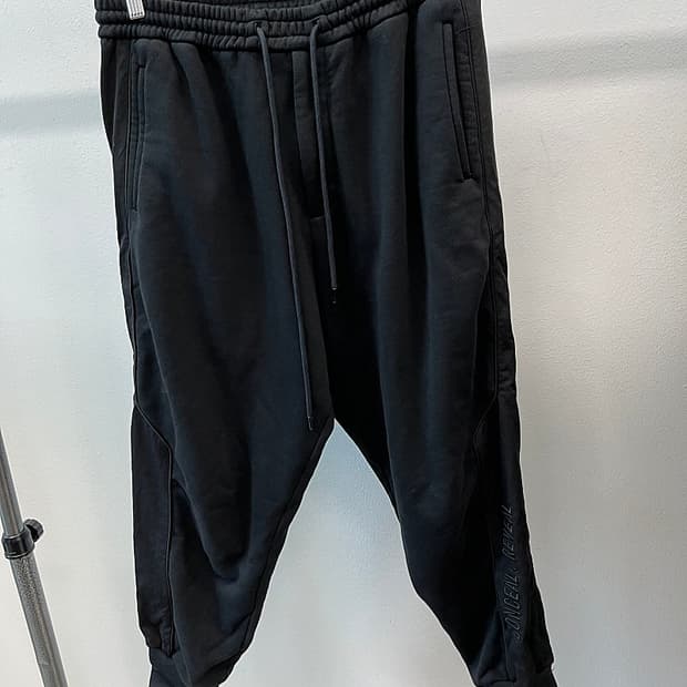 30-32) 준지 자수 조거팬츠 