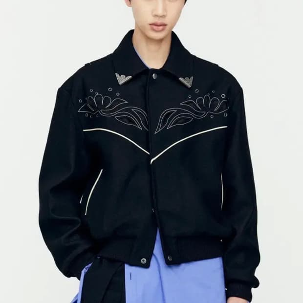 앤더슨벨 르망 울 블루종