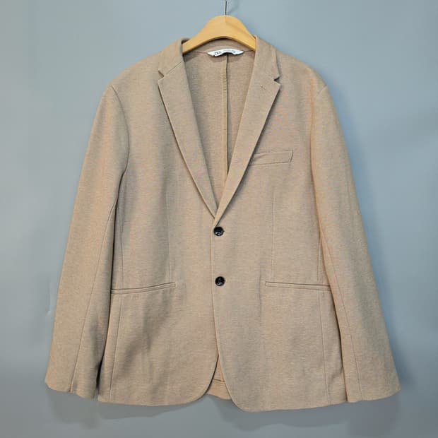자라(ZARA) 베이지 투버튼 자켓 XL