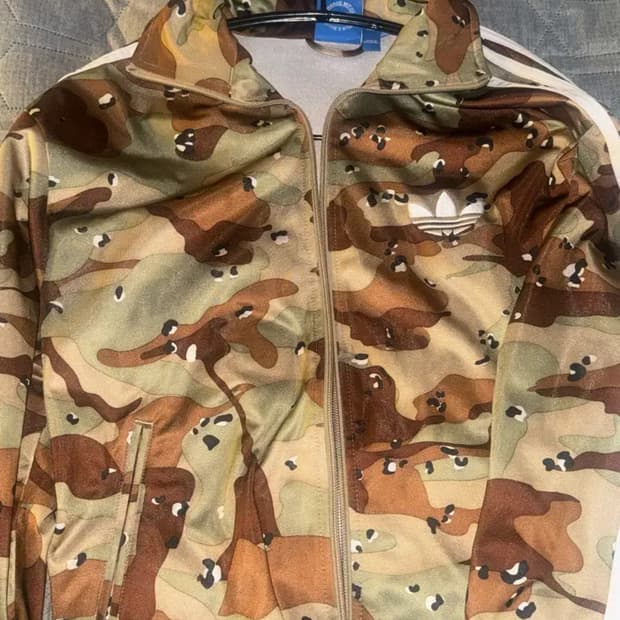 아디다스 카모 파이어버드 트랙탑 져지