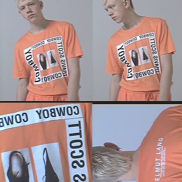 Helmut land Travis Scott 트래비스 스캇 한정판 티셔츠