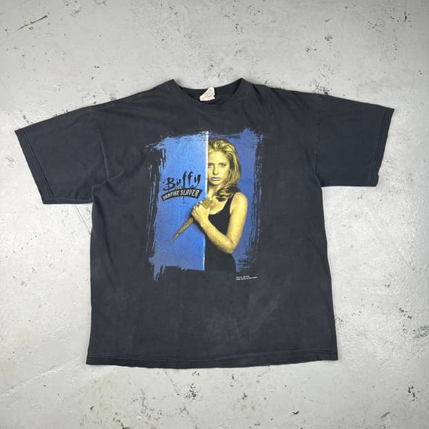 Buffy The Vampire Slayer 프로모션 반팔티