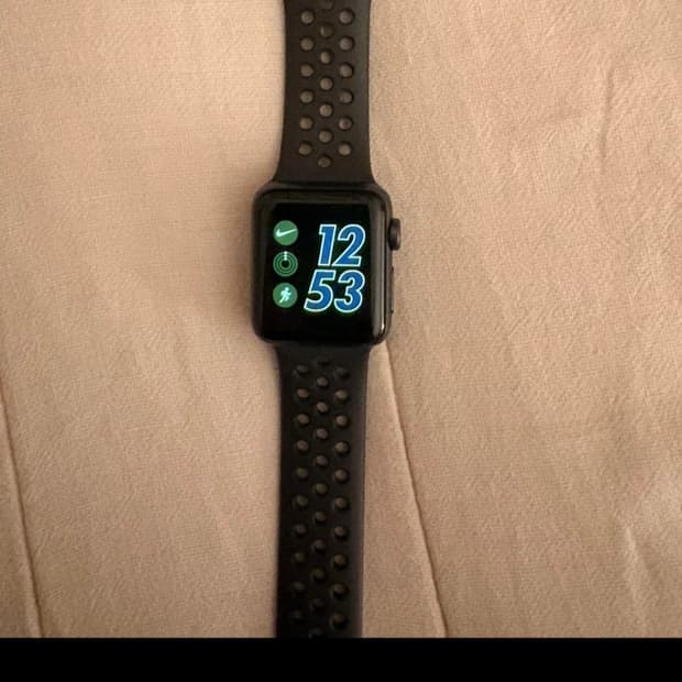 애플워치3 나이키 에디션 38mm 블랙