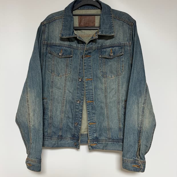 일본 Nylaus Jeans 청자켓 100 사이즈