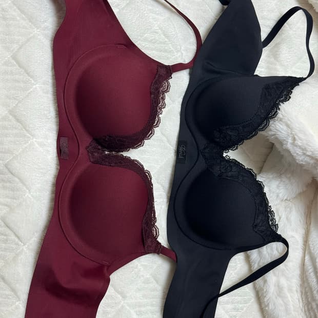 베리쉬 글램 유진킴 홀리데이 콜라보 레이스 브라 