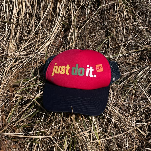 90's  나이키 빈티지 트러커 캡