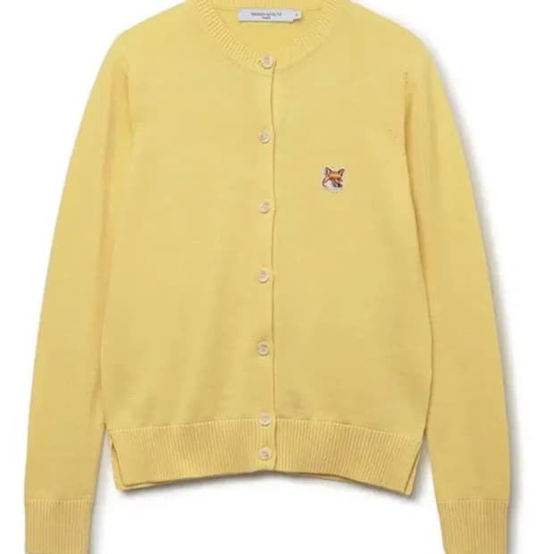 메종키츠네 가디건 xs