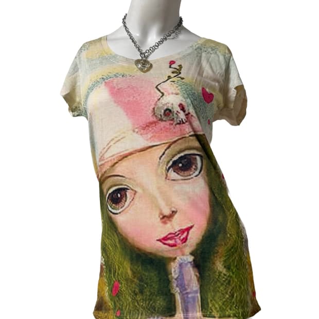 빈티지 y2k kitsch 탑