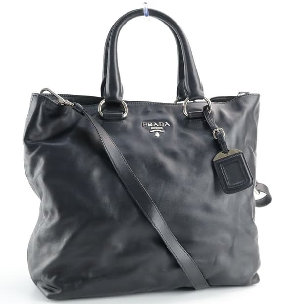 프라다 PRADA 비텔로 다이노 토트 크로스백