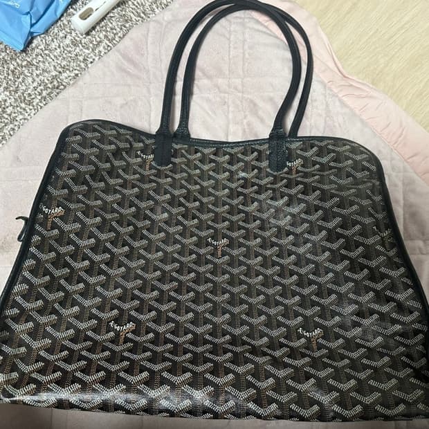 고야드 하디백 블랙 속지갑 파우치 없음