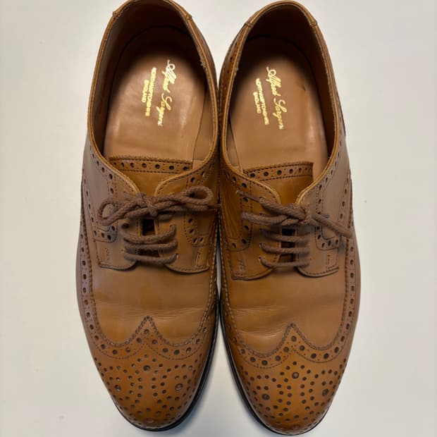 Alfred Sargent 남성 윙팁 구두