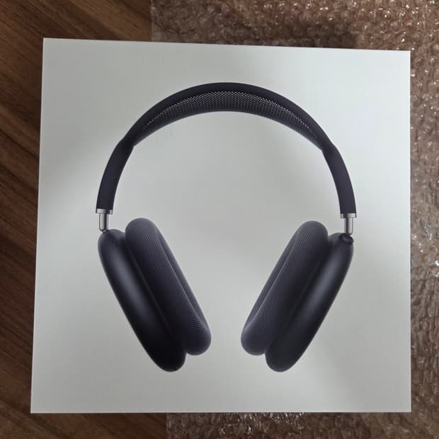 에어팟 맥스 USB C 미드나이트 미개봉 새상품