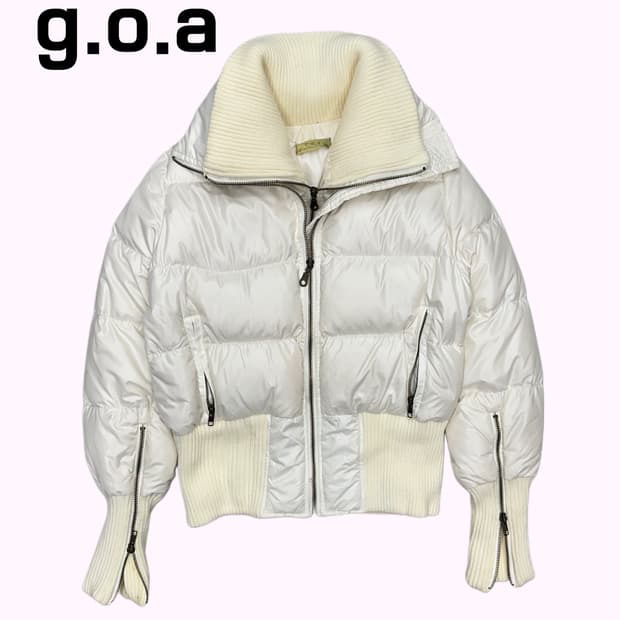 GOA layered high-neck down padding