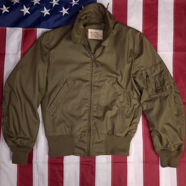 새제품 오리지날 초기형 70's 미군 CVC 노맥스 항공자켓